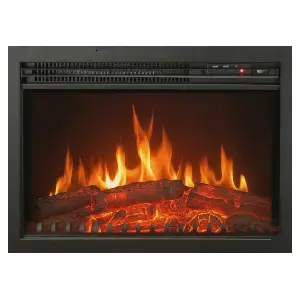 CHEMIN'ARTE Oxford — Chimenea eléctrica empotrable con efecto llama LED